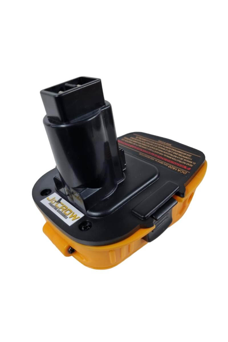 Adapter for DeWalt 18v Ni-cd/Ni-mh Tools to DeWALT 18v Li-ion battery. With USB