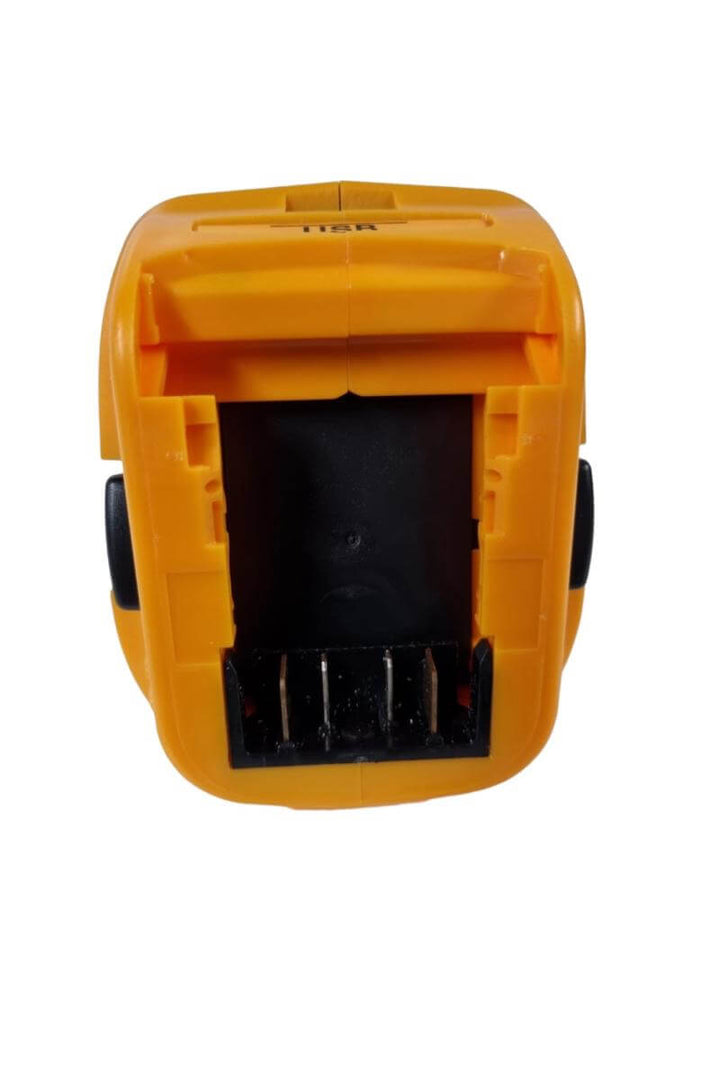 Adapter for DeWalt 18v Ni-cd/Ni-mh Tools to DeWALT 18v Li-ion battery. With USB