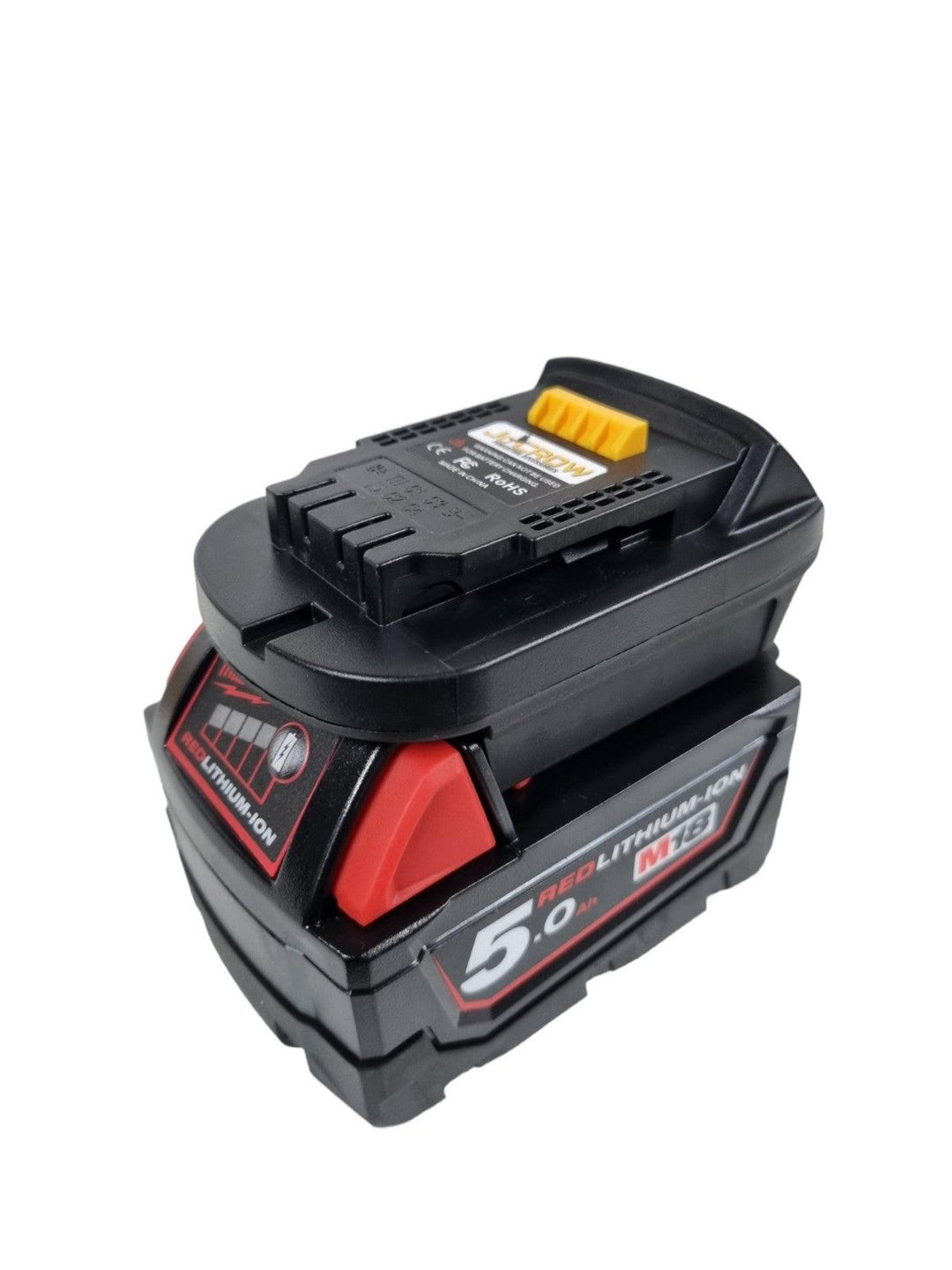 Adapter for MILWAUKEE 18v battery to DeWalt 18v Tools. - JoCROW PTY LTD