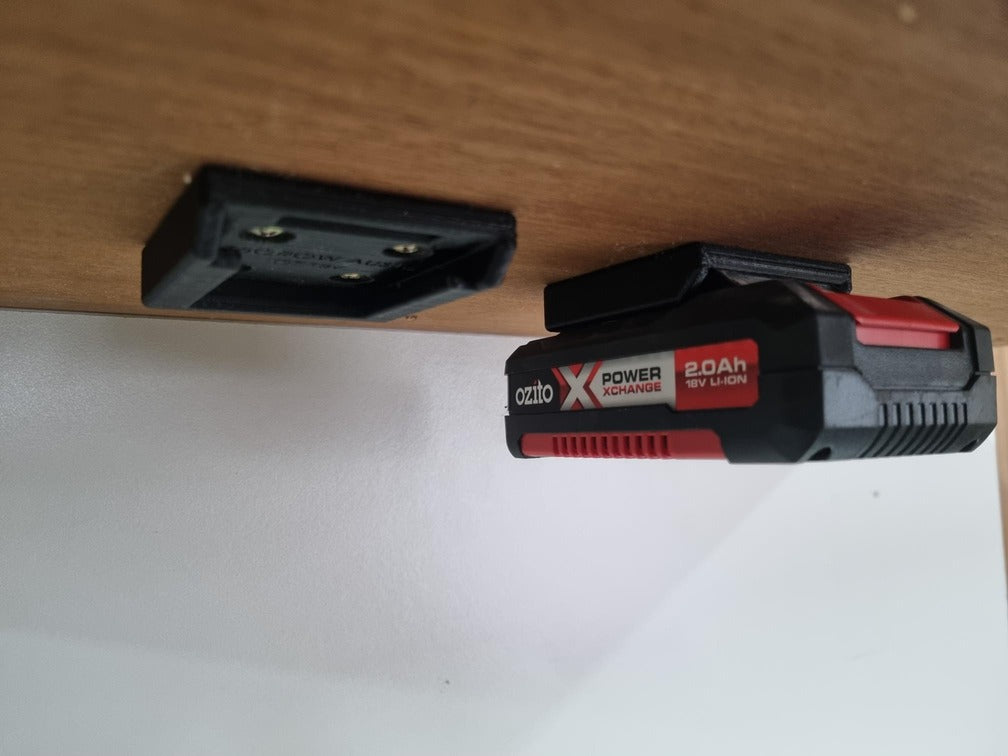 Battery Holder for Ozito 18v Wall Mounted